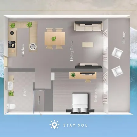 Rooftop Pool - Ocean View Balcony - Hollywood Beach